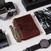 Peterson Valódi bőr Pénztárca
