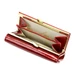 Piros lakk valódi bőr női Pénztárca