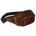 Valódi bőr övtáska barna színben
