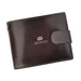 Cefirutti Valódi bőr Férfi Pénztárca sötétbarna színben
