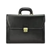 Gregorio Valódi bőr egyrészes Aktatáska fekete színben