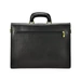 Gregorio Valódi bőr kétrészes Aktatáska fekete színben