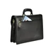 Gregorio Valódi bőr kétrészes Aktatáska fekete színben