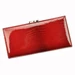  Valódi bőr Pénztárca piros színben RFID védelemmel