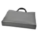 Gregorio Valódi bőr Laptoptartós üzleti táska szürke színben