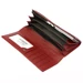  Valódi bőr Pénztárca piros színben RFID védelemmel