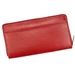 Piros színű Valódi bőr Pénztárca