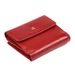 Piros színű Valódi bőr Pénztárca