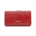 Valódi bőr Női pénztárca piros színben