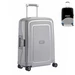 Samsonite S-Cure Spinner bőrönd 55 cm-es kabinbőrönd ajándék bőröndhuzattal