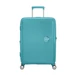 American Tourister Soundbox bővíthető Spinner bőrönd 55 TurquoiseTonic