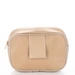 Valódi bőr övre fűzhető táska Bézs