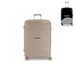 Gabol bőrönd nagy méret GA-1220L Bézs ajándék bőröndhuzattal