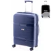 Gladiator Spinner bőrönd M-3811 Sötétkék ajándék bőröndhuzattal