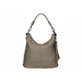 Valódi bőr női táska sötét taupe színben S7221