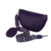 Elegáns női övtáska Lila színben + Praktikus kiegészítővel