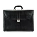 Stefania Nagyméretű Valódi bőr Aktatáska fekete színben