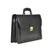 Gregorio Valódi bőr kétrészes aktatáska fekete színben
