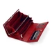 Piros Valódi bőr Pénztárca