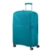 American Tourister Starvibe Spinner Bővíthető Bőrönd 77cm Világoskék 3 év garancia