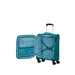 American Tourister Pulsonic Spinner Bővíthető Kabinbőrönd 55cm StoneTeal
