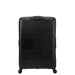 American Tourister Aerostep Spinner Bővíthető Bőrönd 77cm Black 3 év garancia