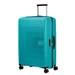 American Tourister Aerostep Spinner Bővíthető Bőrönd 77cm Turquoise 3 év garancia