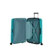 American Tourister Aerostep Spinner Bővíthető Bőrönd 77cm Turquoise 3 év garancia