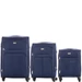 3 db-os bőrönd szett 214 Sötétkék színben