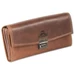 Woodland valódibőr Brifkó pénztárca pincér pénztárca barna színben
