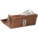 Woodland valódibőr Brifkó pénztárca pincér pénztárca barna színben