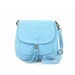Valódi bőr női táska világoskék TR109 LightBlue