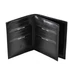 Emporio Valentini férfi bőr irattartó kártyatartó fekete színben 563255 Black