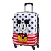 American Tourister Disney Legends Mickey Blue Dots Spinner bőrönd 65 cm