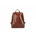 Valódi bőr Barna női hátizsák S7176 Brown