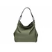 Valódi bőr női válltáska zöld színben S7192 MilitaryGreen