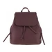 Valódi bőr női hátitáska bordó színben S7068 Wine