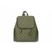 Valódi bőr női hátizsák zöld színben S7235 MilitaryGreen