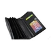 Divatos bőr női pénztárca fekete színben 8670.4.2 Black