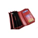 Divatos bőr női pénztárca piros színben 8672.4.1 Red