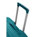 American Tourister Soundbox bővíthető Spinner bőrönd 55 fűzöld színben