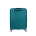 American Tourister Soundbox bővíthető Spinner bőrönd 55 fűzöld színben