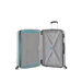American Tourister Tracklite Spinner Bővíthető Bőrönd 78cm Silver 3 év garancia