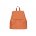 Valódi bőr női hátizsák narancs színben S7235 Papaya