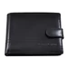Férfi bőr pénztárca fekete színben 95460 Black