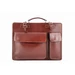 Valódi bőr aktatáska barna színben