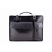 Valódi bőr aktatáska fekete színben