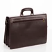 Valódi bőr aktatáska 3 részes Sötétbarna színben