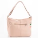 Valódi bőr női táska púder színben