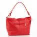 Valódi bőr női táska piros színben